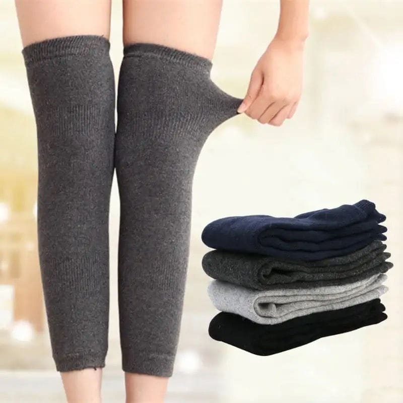 Thigh Warm Footless Socks, Unisex Fleece Knee Warmers Legging, Winter Knit Warm Long Leg Warmer, Warm Boot Cuffs Long Sock, Thin Outdoor Knee Compression Sleeve Thigh Warm Footless Socks, Unisex Fleece Knee Warmers Legging, Winter Knit Warm Long Leg Warmer, Warm Boot Cuffs Long Sock, Thin Outdoor Knee Compression Sleeve